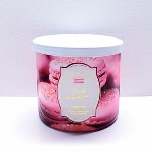 Goose Creek PINK MACARON Large 3-Wick Scented Candle, 14.5 Oz